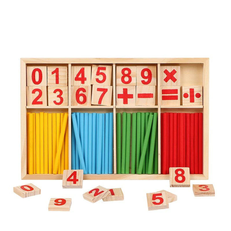 Early Childhood Math Toys Wooden Montessori