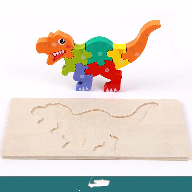 Children Educational Toys Wooden 3D Montessori