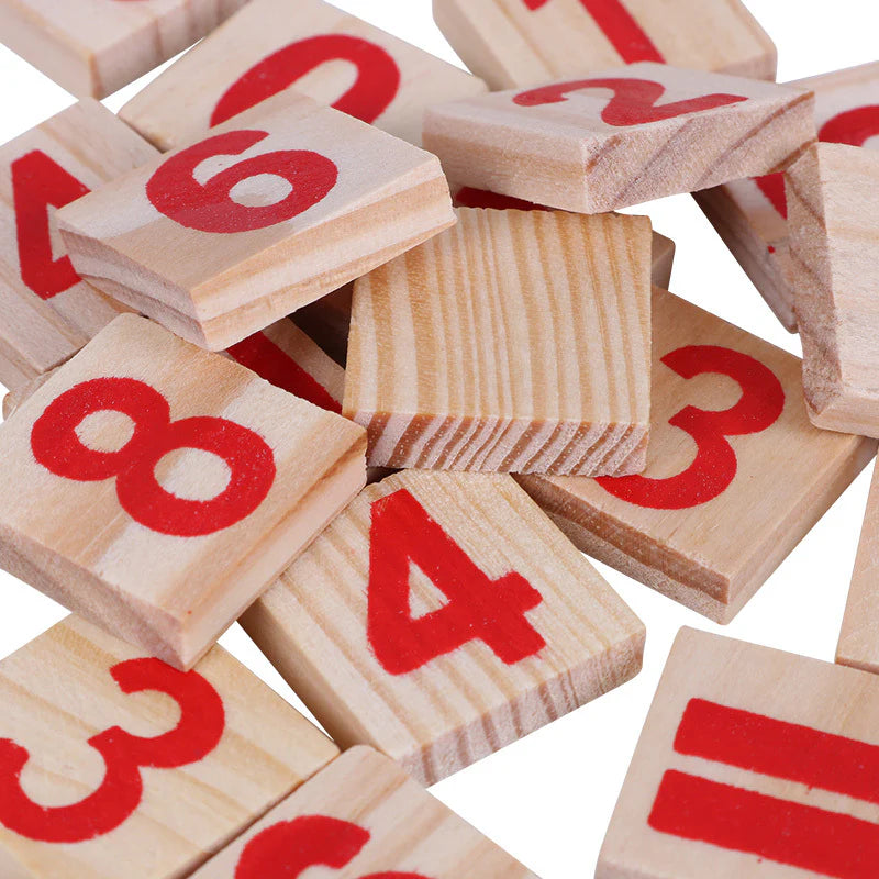 Early Childhood Math Toys Wooden Montessori
