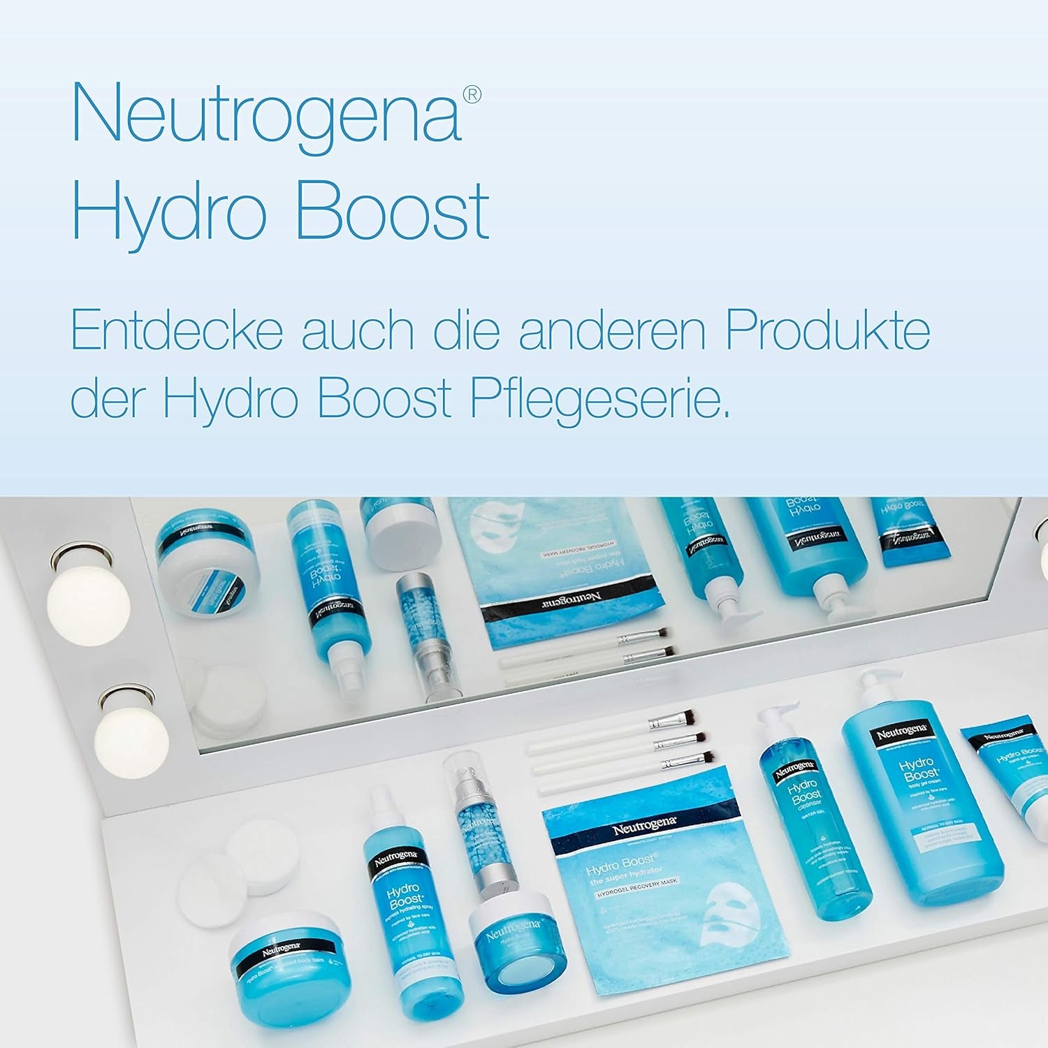 Neutrogena Hydro Boost - Gel Limpiador Facial Aqua Con Glicerina Y Hialurón, 200 Ml