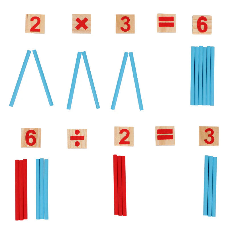 Early Childhood Math Toys Wooden Montessori
