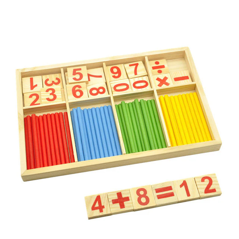 Early Childhood Math Toys Wooden Montessori