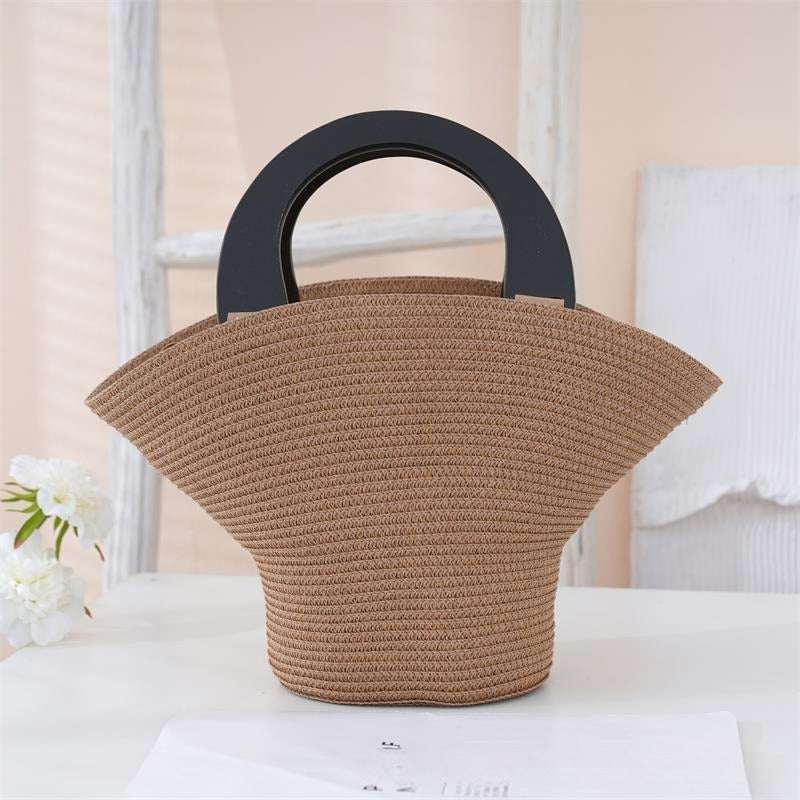 Straw New Straw Woven Fashion Premium Versatile Women's Bag